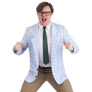 EUC Saturday Night Live Matt Foley Blazer JACKET ONLY Sz L Chris Farley Costume